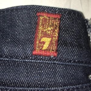 Women’s 7 For All Mankind Dark blue denim jeans